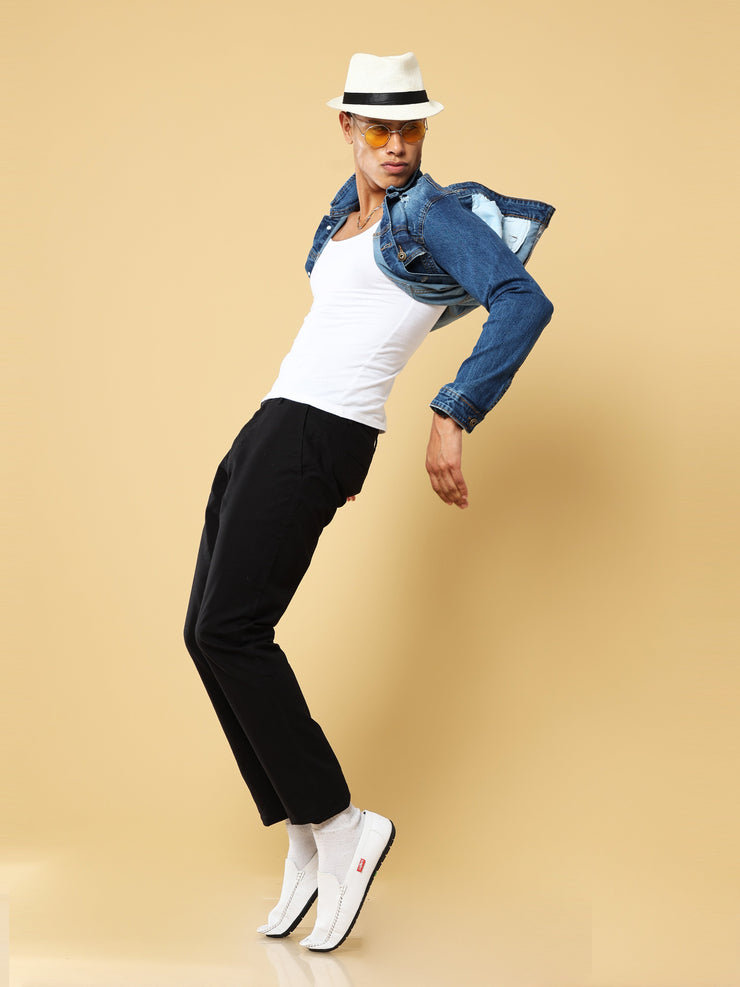 Linen Black Trouser