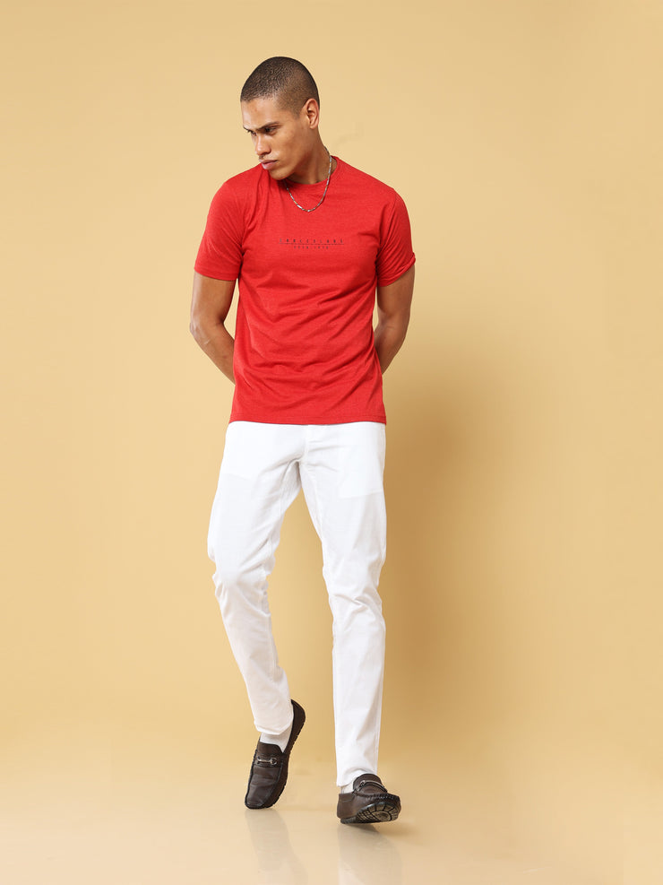 Linen White Trouser
