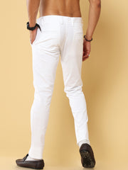 Linen White Trouser