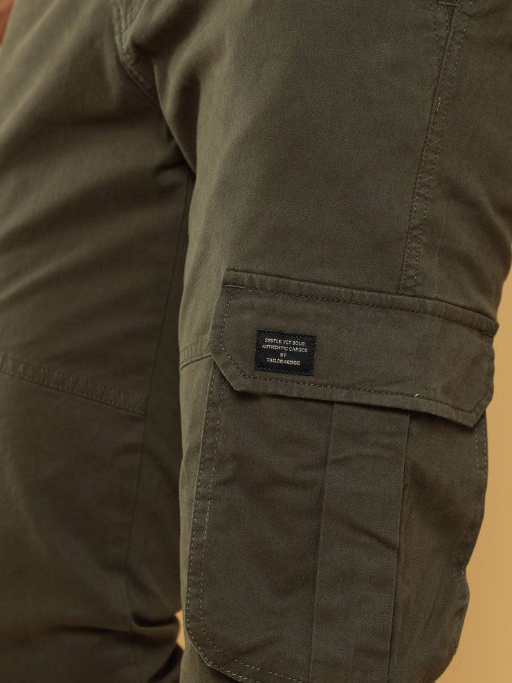 Premium Dark Olive Cargo Pant
