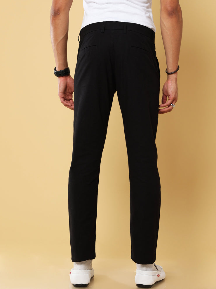 Linen Black Trouser