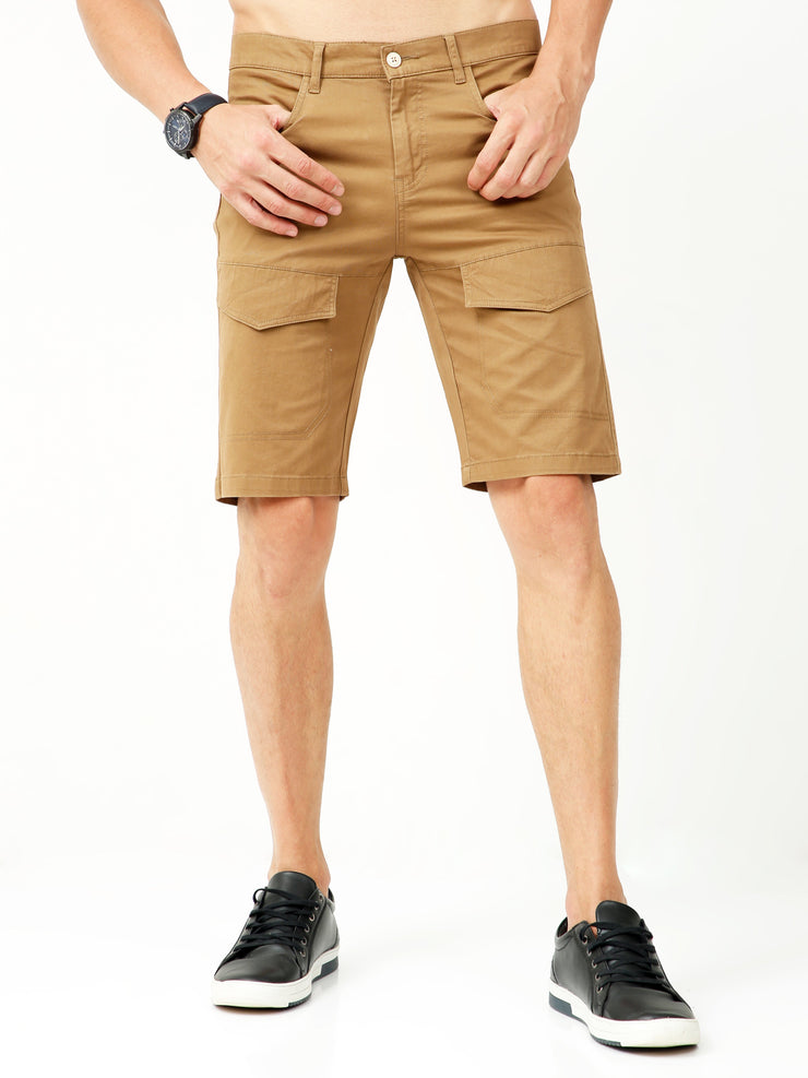 Vibrant Tan  Shorts