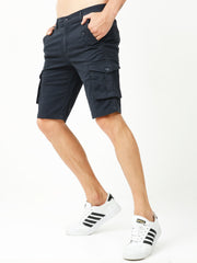 Cargo Navy Blue Shorts