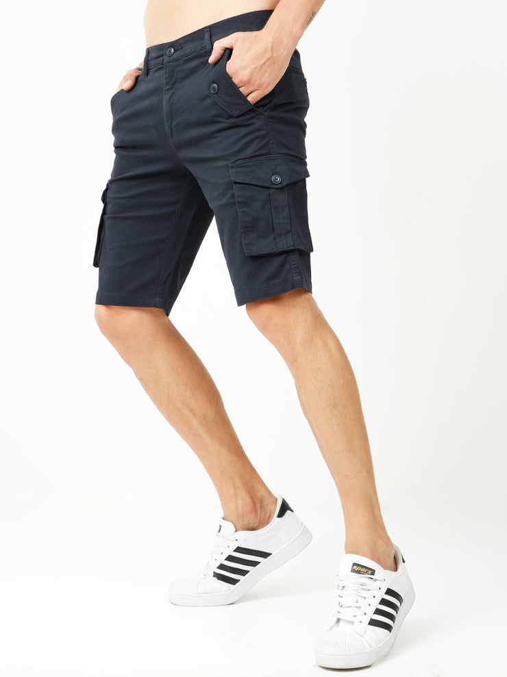 Cargo Navy Blue Shorts