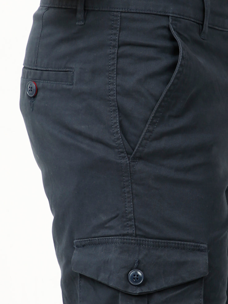 Cargo Navy Blue Shorts