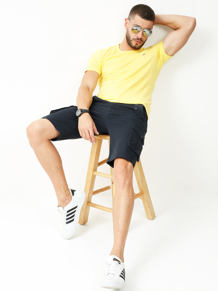 Cargo Navy Blue Shorts