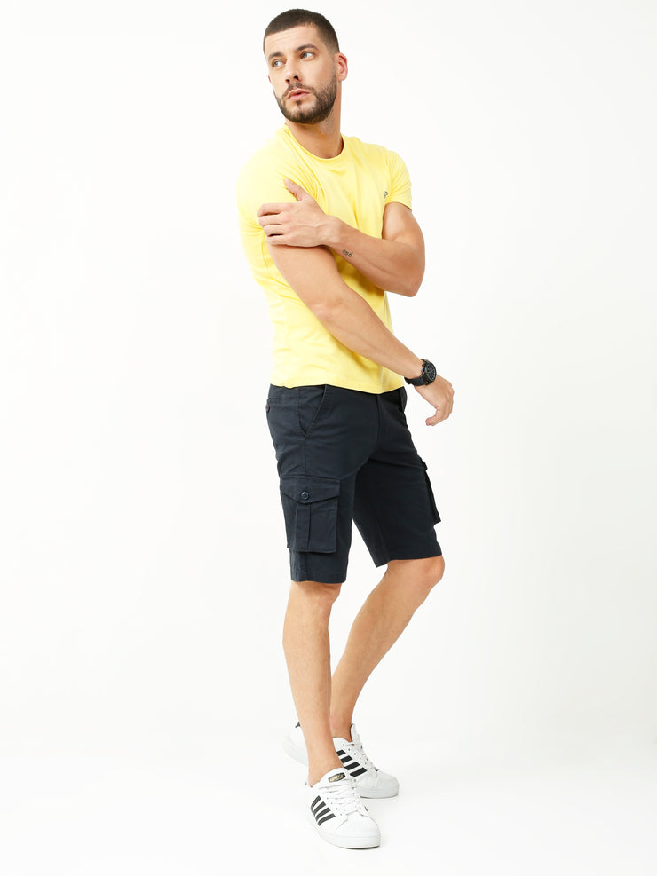 Cargo Navy Blue Shorts