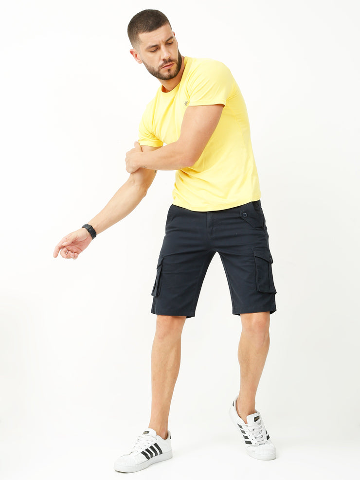 Cargo Navy Blue Shorts